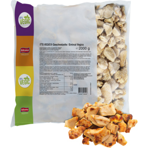 Hilcona It’s Vegic Geschnetzeltes, vegan, tiefgekühlt, 2 kg