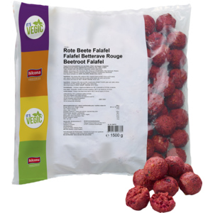 Hilcona It’s Vegic Falafel Rote Beete, vegan, tiefgekühlt, 1,5 kg Hilcona It’s Vegic Falafel Rote Beete, vegan, tiefgekühlt, 1,5 kg