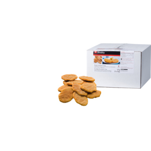 Quality Poulet Schnitzel, geformt, paniert, frittiert, tiefgekühlt, 3 x 16 x 125 g