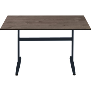 Timber HPL Tisch 120 x 80 cm schwarz