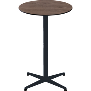 Timber HPL Hochtisch ⌀ 70 cm, Höhe 109 cm schwarz Timber HPL Hochtisch ⌀ 70 cm, Höhe 109 cm schwarz