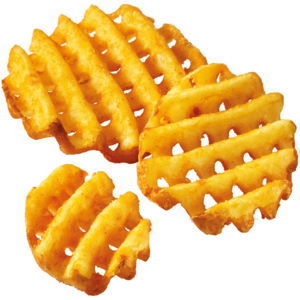 Lamb Weston Original Seasoned CrissCuts, skin-on, SG