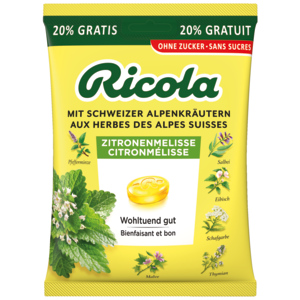 Ricola Zitronenmelisse, 125 g +20%