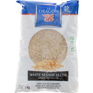 Le Dragon Sesamsamen weiss, geröstet, 1 kg