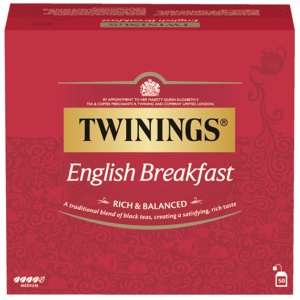 Twinings English Breakfast, 50 x 2g