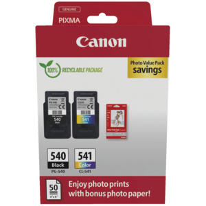 Canon PGCL540/1, Photo Value, schwarz/color Canon PGCL540/1, Photo Value, schwarz/color