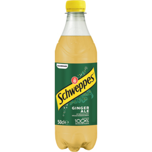 Schweppes Ginger Ale, (4 x 6) PET 50 cl