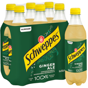 Schweppes Ginger Ale, Pack zu 6 PET x 50 cl Schweppes Ginger Ale, Pack zu 6 PET x 50 cl