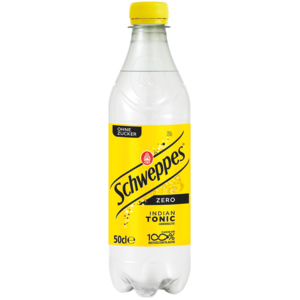 Schweppes Indian Tonic Zero, 50 cl Schweppes Indian Tonic Zero, 50 cl