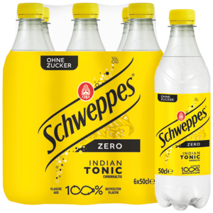 Schweppes Indian Tonic Zero, 50 cl