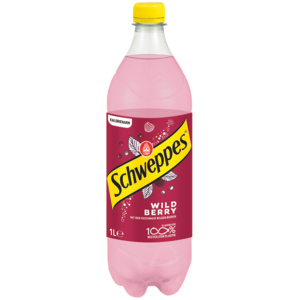 Schweppes Wild Berry PET, 1l Schweppes Wild Berry PET, 1l