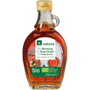 Natura Bio Ahornsirup, Grad A, 6 x 250 ml Natura Bio Ahornsirup, Grad A, 6 x 250 ml