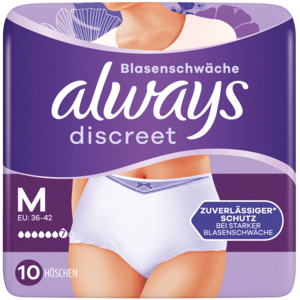 Always Discreet Inkontinenz Pants Plus, 10 St Always Discreet Inkontinenz Pants Plus, 10 St