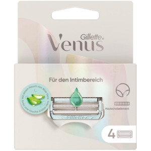 Gillette Venus Systemklinge für den Intimbereich, 4 Stück Gillette Venus Systemklinge für den Intimbereich, 4 Stück