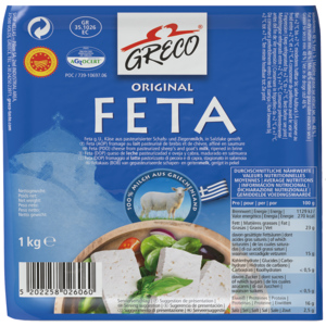 Greco Feta, ca. 850 g
