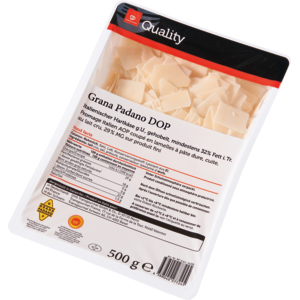 Quality Grana Padano DOP, Flocken, 4 x 500 g Quality Grana Padano DOP, Flocken, 4 x 500 g