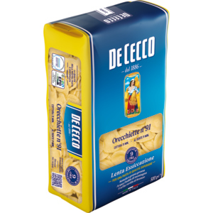De Cecco Orecchiette n° 91, 500 g De Cecco Orecchiette n° 91, 500 g