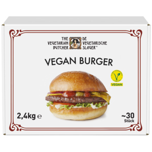 The Vegetarian Butcher Burger vegan, tiefgekühlt, 30 x 80 g