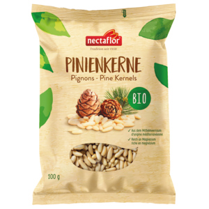 Nectaflor Bio Pinienkerne, 100 g Nectaflor Bio Pinienkerne, 100 g