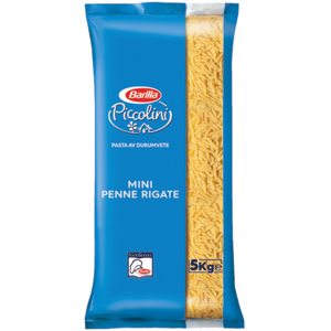 Barilla Piccolini Mini Penne Rigate, 5 kg Barilla Piccolini Mini Penne Rigate, 5 kg