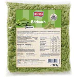 Hilcona Bärlauch Spätzli, 1 kg Hilcona Bärlauch Spätzli, 1 kg