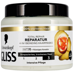 Gliss Total Repair 4 in 1 Bonding Maske, 400 ml