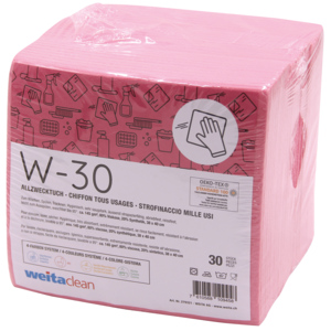 W-30 Allzwecktuch, rosa, 38 x 40 cm, 30 St W-30 Allzwecktuch, rosa, 38 x 40 cm, 30 St