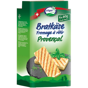 Züger Grill-Cheese Provencal, 6 x 80 g Züger Grill-Cheese Provencal, 6 x 80 g