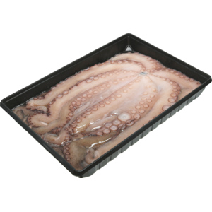 Pulpo geputzt, Tray, tiefgekühlt, ca. 2 - 3 kg