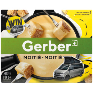 Gerber Fondue Moitié Moitié, 800 g Gerber Fondue Moitié Moitié, 800 g