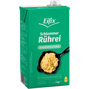 Eifix Rührei Import, Bodenhaltung, pasteurisiert, 12 x 1 kg