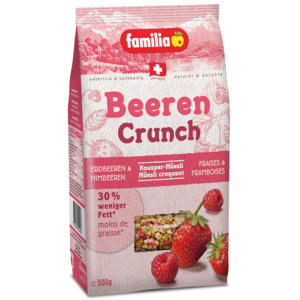 Familia Beeren Crunch, Beutel zu 500 g
