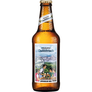 Appenzeller Bier Quöllfrisch alkoholfrei, Pack zu 10 x 33 cl Flaschen Appenzeller Bier Quöllfrisch alkoholfrei, Pack zu 10 x 33 cl Flaschen