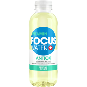 Focuswater Antiox Zitrone & Ingwer 50 cl