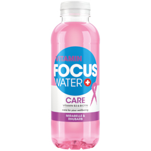 Focuswater Care Mirabelle & Rhubarb, 50 cl
