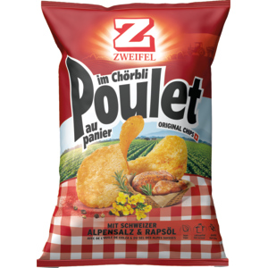Zweifel Chips Poulet im Chörbli, 380 g Zweifel Chips Poulet im Chörbli, 380 g