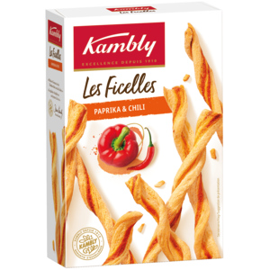 Kambly Les Ficelles Paprika & Chili, 100 g Kambly Les Ficelles Paprika & Chili, 100 g