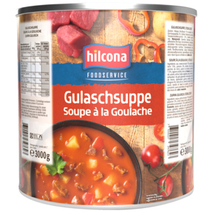 Hilcona Gulaschsuppe, 6 x 3 kg Hilcona Gulaschsuppe, 6 x 3 kg