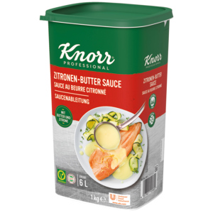 Knorr Professional Zitronen-Butter Sauce, 1 kg Knorr Professional Zitronen-Butter Sauce, 1 kg