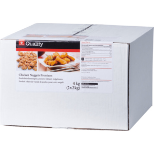 Quality Chicken Nuggets Premium, paniert, frittiert, tiefgekühlt, Polen, 2 x 2 kg