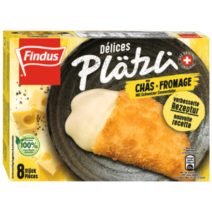 Findus Chäs Plätzli, tiefgekühlt, 480 g Findus Chäs Plätzli, tiefgekühlt, 480 g