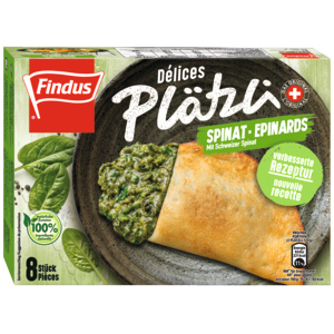 Findus Délices aux épinards, surgelé, 480 g