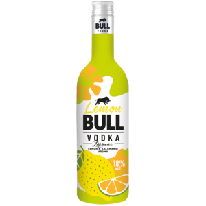 Lemon Bull Vodka Likör 18% 70cl Lemon Bull Vodka Likör 18% 70cl