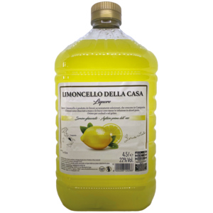 Limoncello della Casa 22% Vol., Flasche zu 450 cl Limoncello della Casa 22% Vol., Flasche zu 450 cl