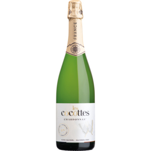 Les Cocottes 0.0% Chardonnay Effervescent alkoholfrei, 75 cl