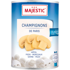 Majestic Champignons Hôtel, 6 x 400 g Majestic Champignons Hôtel, 6 x 400 g