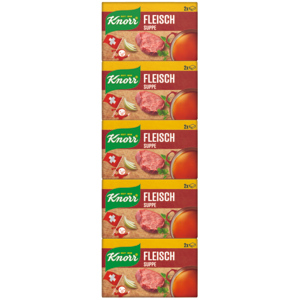 Knorr Fleischsuppe Stange, 24 x 5 x 23 g Knorr Fleischsuppe Stange, 24 x 5 x 23 g