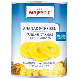 Majestic Ananas Würfel im Saft, 6 x 565 g Majestic Ananas Würfel im Saft, 6 x 565 g