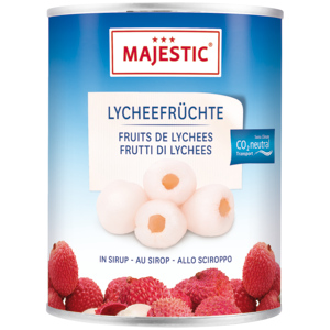 Majestic Lychees, 6 x 567 g Majestic Lychees, 6 x 567 g