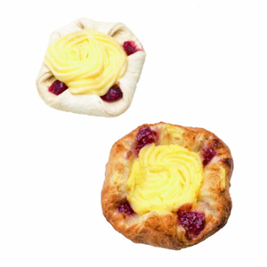 Bistro Boulangerie Vanille Himbeer Plunder, vorgegärt, tiefgekühlt, 50 x 120 g